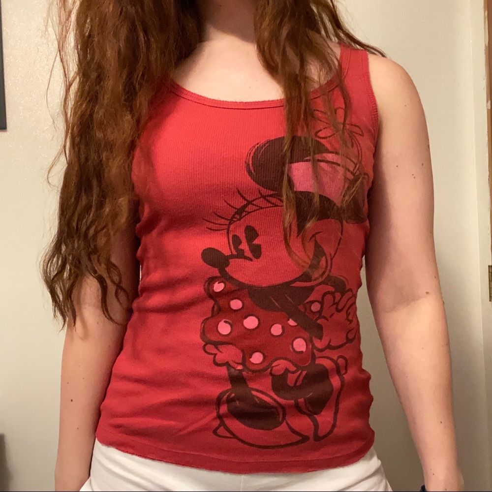 Disney Parks Authentic Minnie Mouse tank top